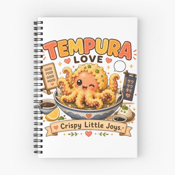 Item preview, Cute Tempura Octopus Kawaii T-Shirt | Japanese Food Lover Anime Aesthetic Seafood Gift designed and sold by Snackwear Apparel.