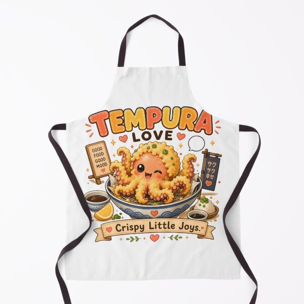 Item preview, Cute Tempura Octopus Kawaii T-Shirt | Japanese Food Lover Anime Aesthetic Seafood Gift designed and sold by Snackwear Apparel.