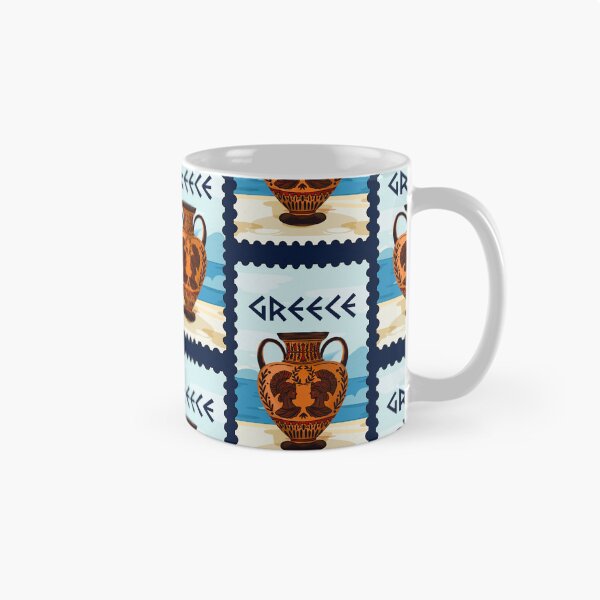 Item preview, Classic Greek Vintage Vase Stamp designed and sold by 21ayh.