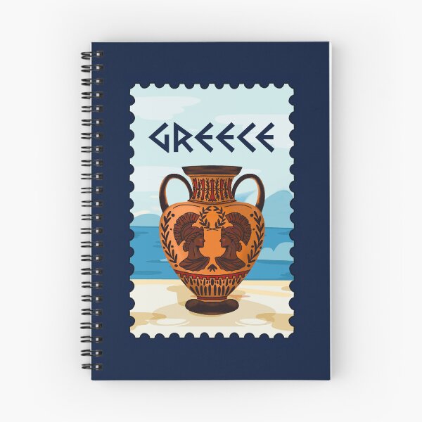 Item preview, Classic Greek Vintage Vase Stamp designed and sold by 21ayh.