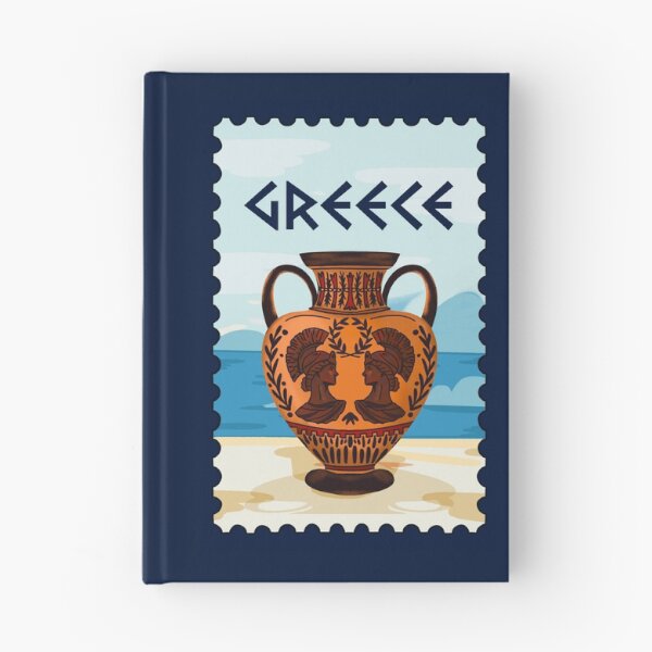 Item preview, Classic Greek Vintage Vase Stamp designed and sold by 21ayh.