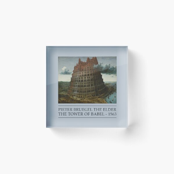 Item preview, The Tower of Babel = Pieter Bruegel the Elder designed and sold by EarlGrey88.