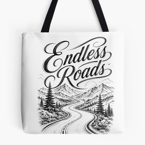 Item preview, Endless Roads Wanderlust  designed and sold by Vexorask.