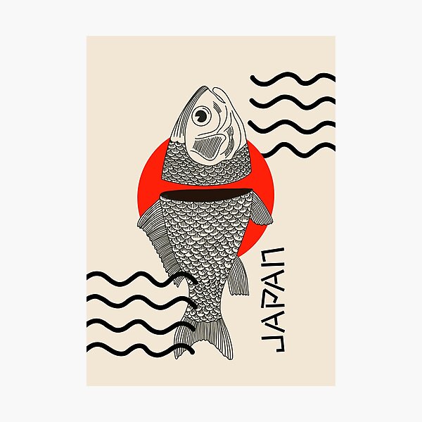 Item preview, Japanese koi fish designed and sold by 21ayh.