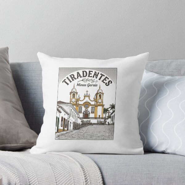 Item preview, Hand-Drawn Tiradentes, Minas Gerais Halftone Graphic designed and sold by paulo silveira.