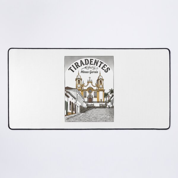 Item preview, Hand-Drawn Tiradentes, Minas Gerais Halftone Graphic designed and sold by paulo silveira.