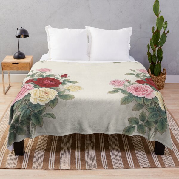 Item preview, Realistic Pink Roses Botanical Chinese Gongbi Style Fine Art designed and sold by OddlySticky.