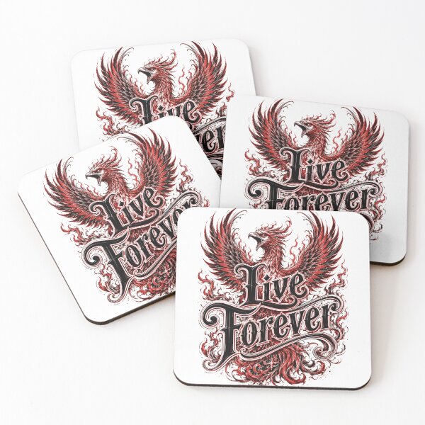Item preview, Live Forever Retro Typography designed and sold by Vexorask.