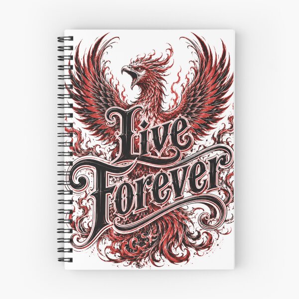 Item preview, Live Forever Retro Typography designed and sold by Vexorask.