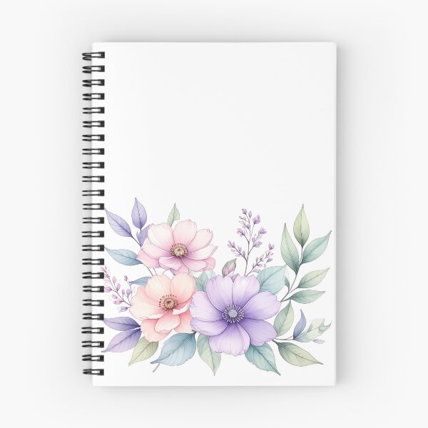 Item preview, Soft Pastel Watercolor Floral Bouquet designed and sold by NNhu.