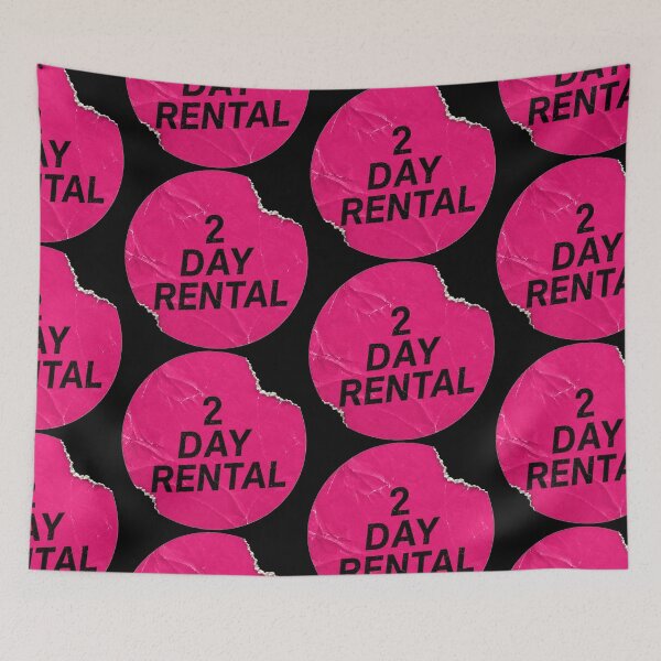 Item preview, 2 Day Rental VHS Sticker - Vintage Film/Movie Fan Art designed and sold by darklordpug.