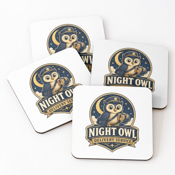 Item preview, Night Owl Delivery Service designed and sold by aihrgdesign.