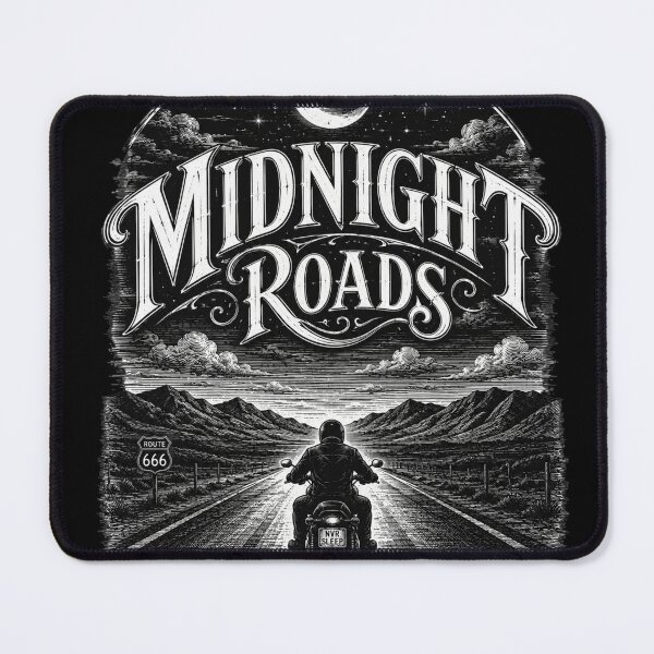 Item preview, Midnight Roads Vintage Typography designed and sold by Vexorask.
