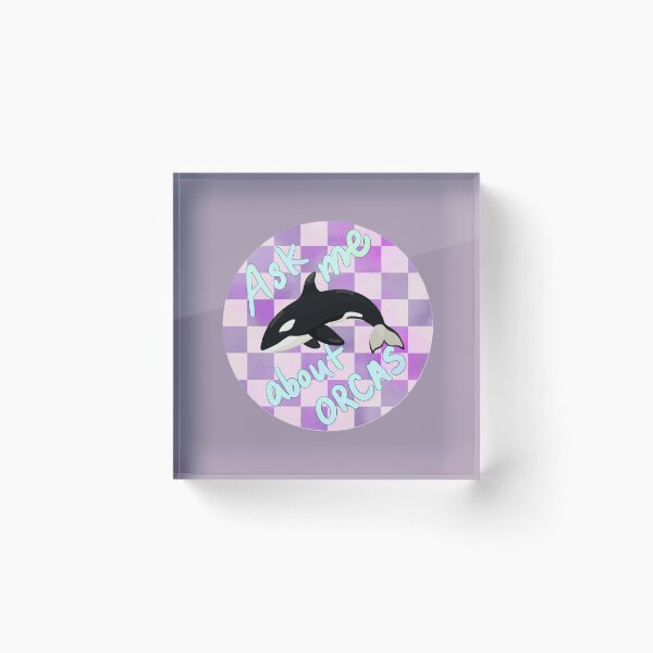 Item preview, Ask Me About Orcas designed and sold by She’s The Boss.
