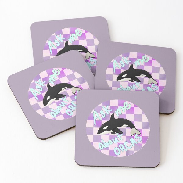Item preview, Ask Me About Orcas designed and sold by She’s The Boss.