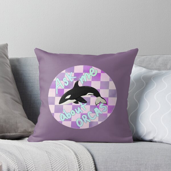 Item preview, Ask Me About Orcas designed and sold by She’s The Boss.