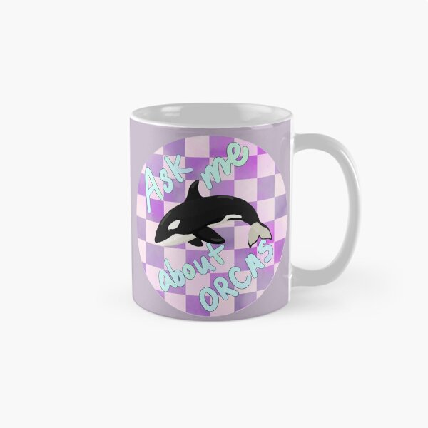 Item preview, Ask Me About Orcas designed and sold by She’s The Boss.