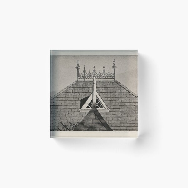 Item preview, Etched Roofline of Haskell Playhouse designed and sold by Robert Meyers-Lussier.