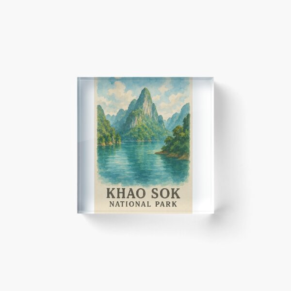 Item preview, Khao Sok National Park designed and sold by JIGUWORLD.