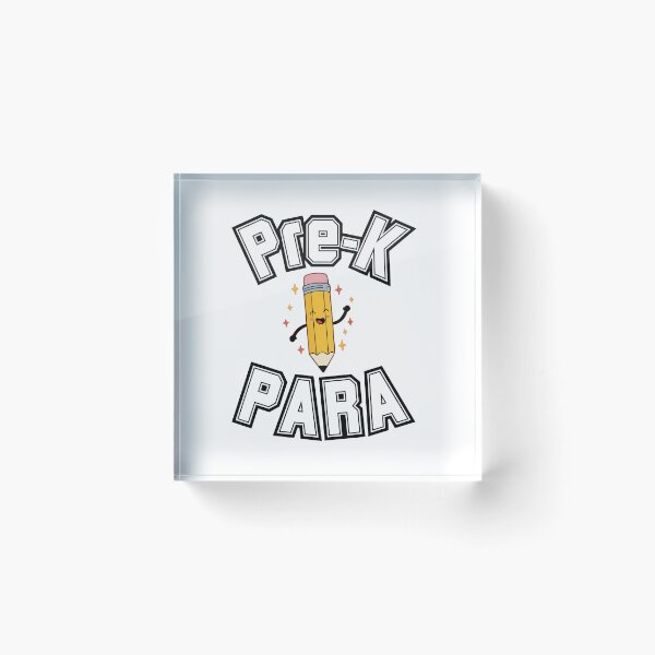 Item preview, Back to school- Pre-K Para designed and sold by JDreaming.