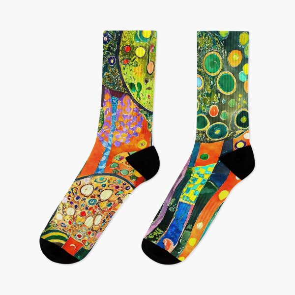 Item preview, Funky Fantasy Forest Colorful Abstract Trees Digital Art designed and sold by DEC02.