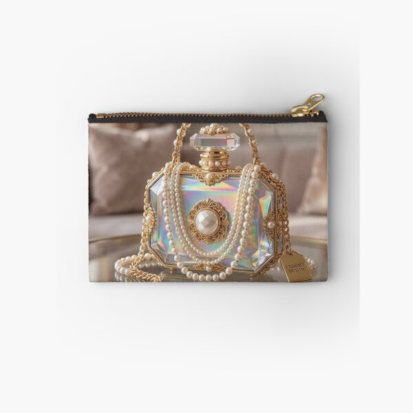 Item preview, Crystal and Pearls Perfume Bottle Luxury Clutch designed and sold by Trans4med.