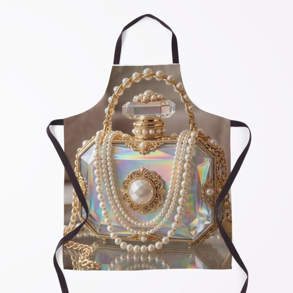 Item preview, Crystal and Pearls Perfume Bottle Luxury Clutch designed and sold by Trans4med.