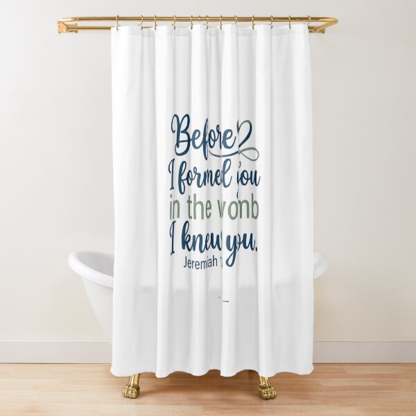Item preview, Before I formed you in the womb I knew you - Jeremiah 1:5 Script Faith Graphic designed and sold by Faithloveshop.