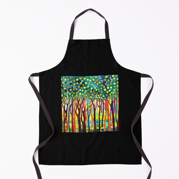 Item preview, Fantasy Funky Forest Colorful Trees Abstract Digital Art designed and sold by DEC02.