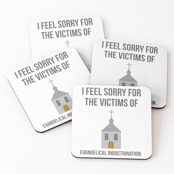 Item preview, I feel sorry for the victims of evangelical indoctrination.  designed and sold by Rachel the Artist .