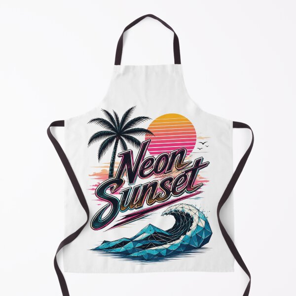 Item preview, Neon Sunset Retro Vibes designed and sold by Vexorask.