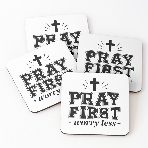 Item preview, pray first worry less designed and sold by OCD_JESSICA.