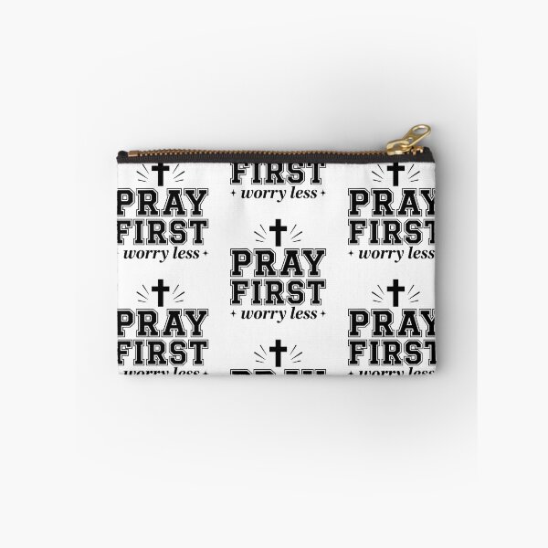 Item preview, pray first worry less designed and sold by OCD_JESSICA.