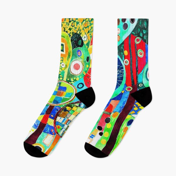 Item preview, Funky Fantasy Forest Vibrantly Colorful Abstract Digital Art designed and sold by DEC02.