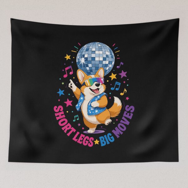 Item preview, Corgi Brings Big Moves To Every Party designed and sold by Tong4130.