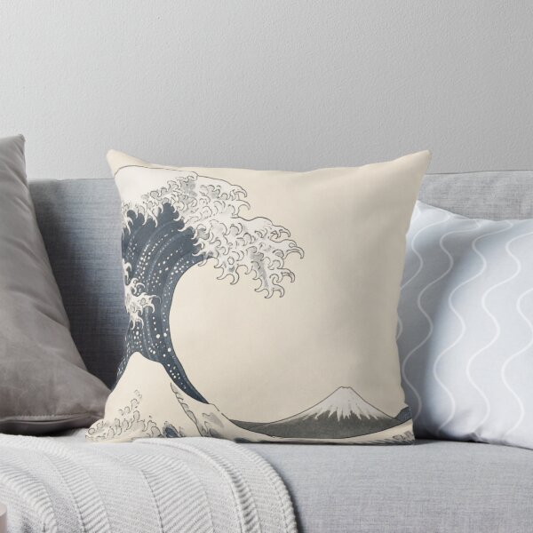 Item preview, Japandi Great Wave - Minimalist Japanese Zen Art designed and sold by OriginEssenceUS.