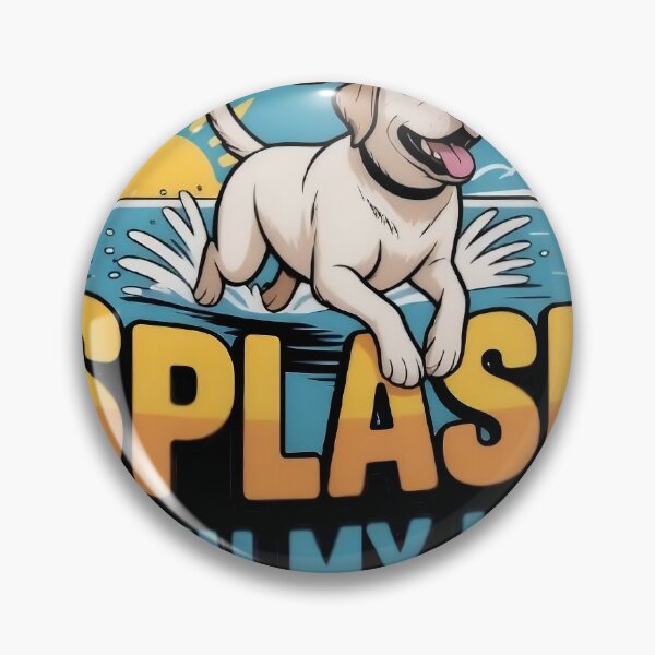 Item preview, Summer Splash With My Lab Labrador Dog Beach T-Shirt designed and sold by KnrNazimTHREADS.