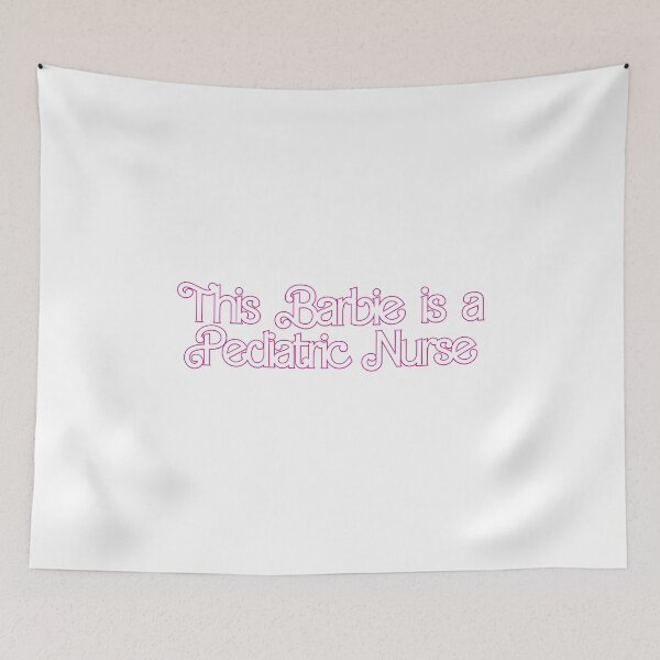 Item preview, This Barbie is a Pediatric Nurse designed and sold by DjBubbleDesigns.