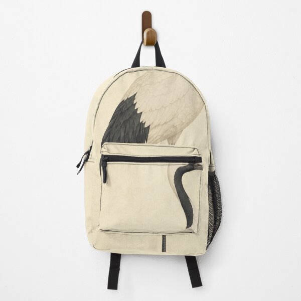 Item preview, Japandi Crane - Minimalist Japanese Bird Zen Art designed and sold by OriginEssenceUS.