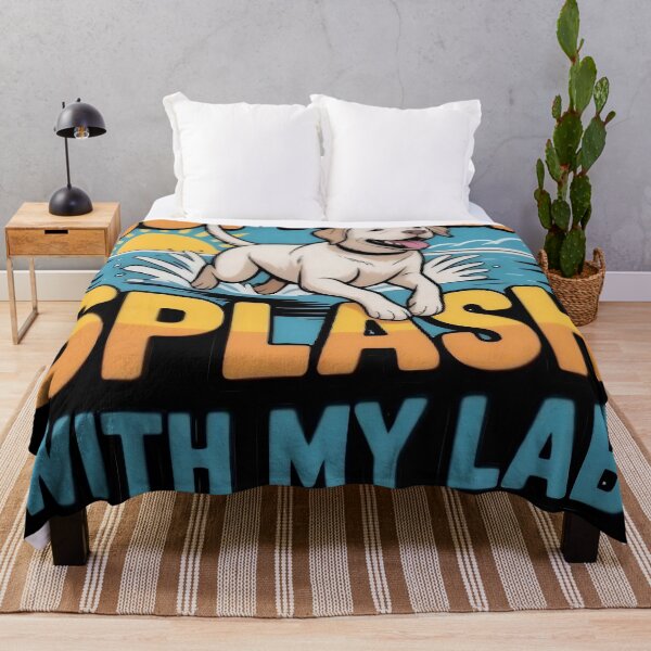Item preview, Summer Splash With My Lab Labrador Dog Beach T-Shirt designed and sold by KnrNazimTHREADS.