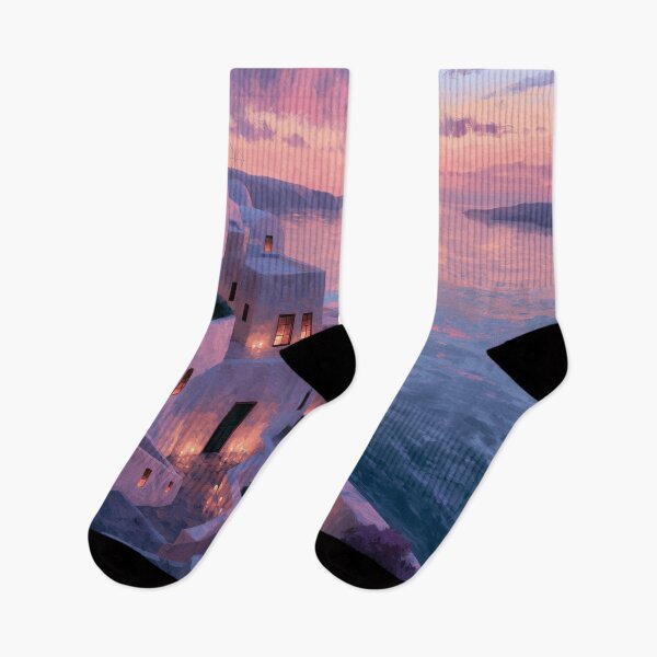 Item preview, Santorini Sunset Over Caldera designed and sold by Rtymer.