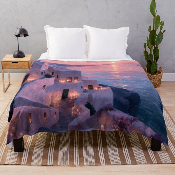 Item preview, Santorini Sunset Over Caldera designed and sold by Rtymer.