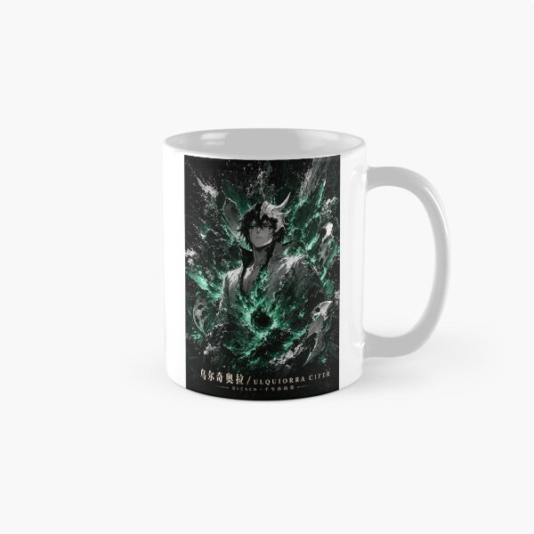 Item preview, Ulquiorra | Dark Hollow Warrior Emerald Aura Anime Style Art Print | Gothic Fantasy Manga Inspired designed and sold by Dyan4.