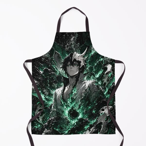 Item preview, Ulquiorra | Dark Hollow Warrior Emerald Aura Anime Style Art Print | Gothic Fantasy Manga Inspired designed and sold by Dyan4.