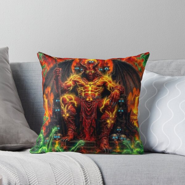 Item preview, Evil Incarnate: Devil on His Throne in Hell designed and sold by Trans4med.