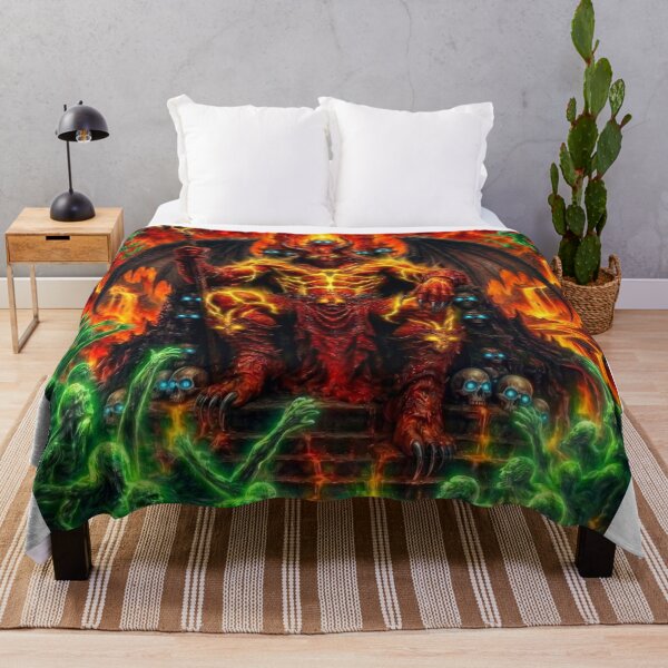 Item preview, Evil Incarnate: Devil on His Throne in Hell designed and sold by Trans4med.