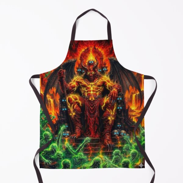 Item preview, Evil Incarnate: Devil on His Throne in Hell designed and sold by Trans4med.