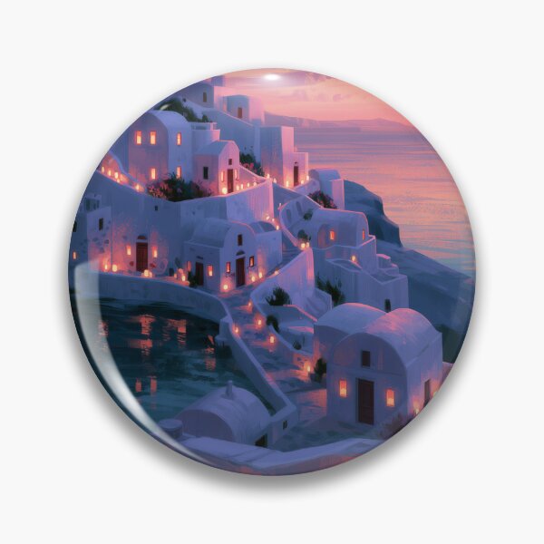 Item preview, Santorini Sunset Over Caldera designed and sold by Rtymer.