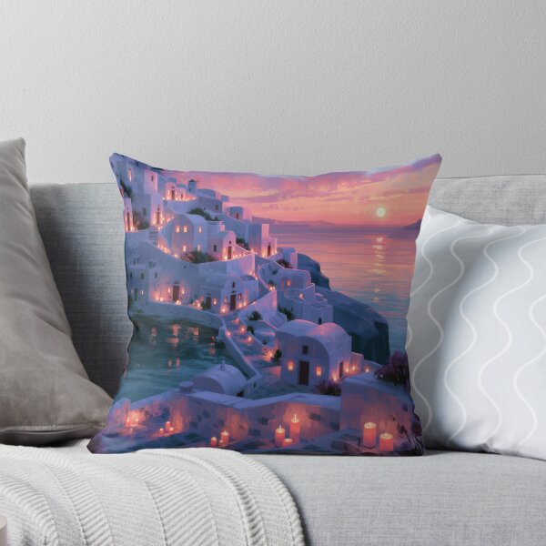 Item preview, Santorini Sunset Over Caldera designed and sold by Rtymer.