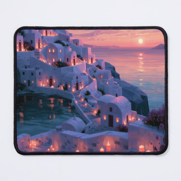 Item preview, Santorini Sunset Over Caldera designed and sold by Rtymer.